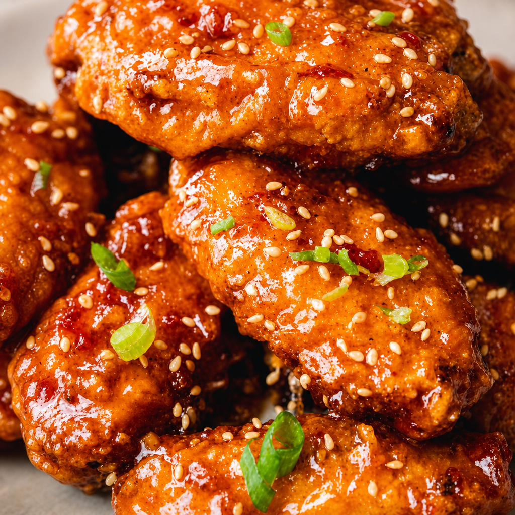 Sweet Chilli Chicken Wings (6) -Halal.