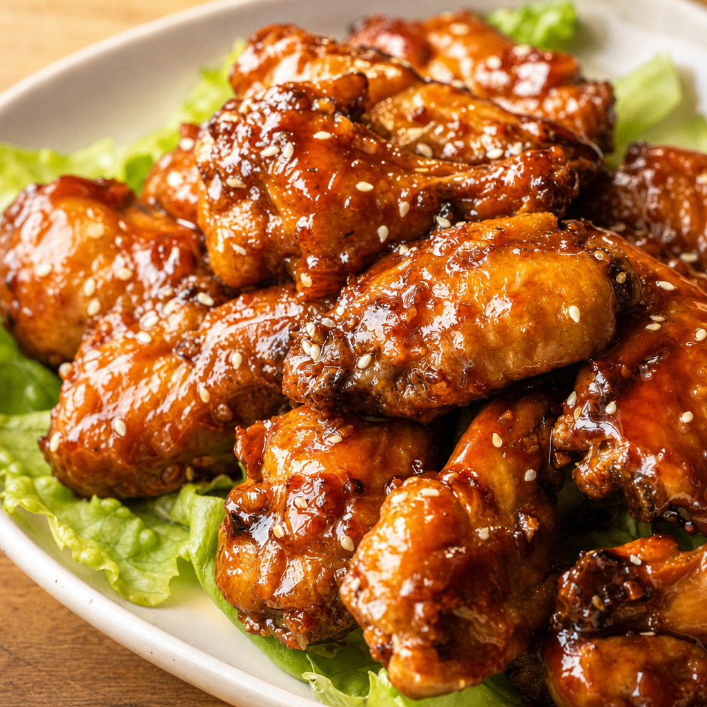 Teriyaki wings(6) -Halal.