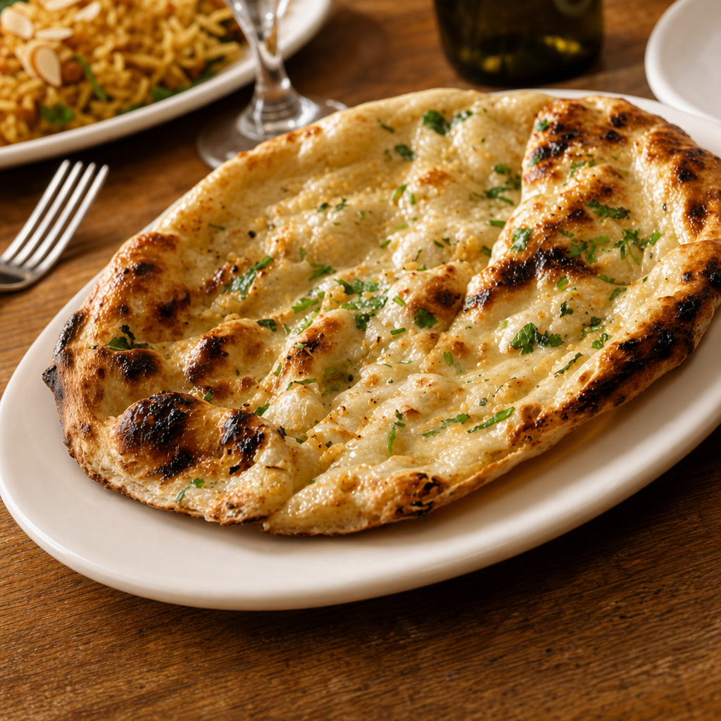 Party tray - Garlic Naan(10).