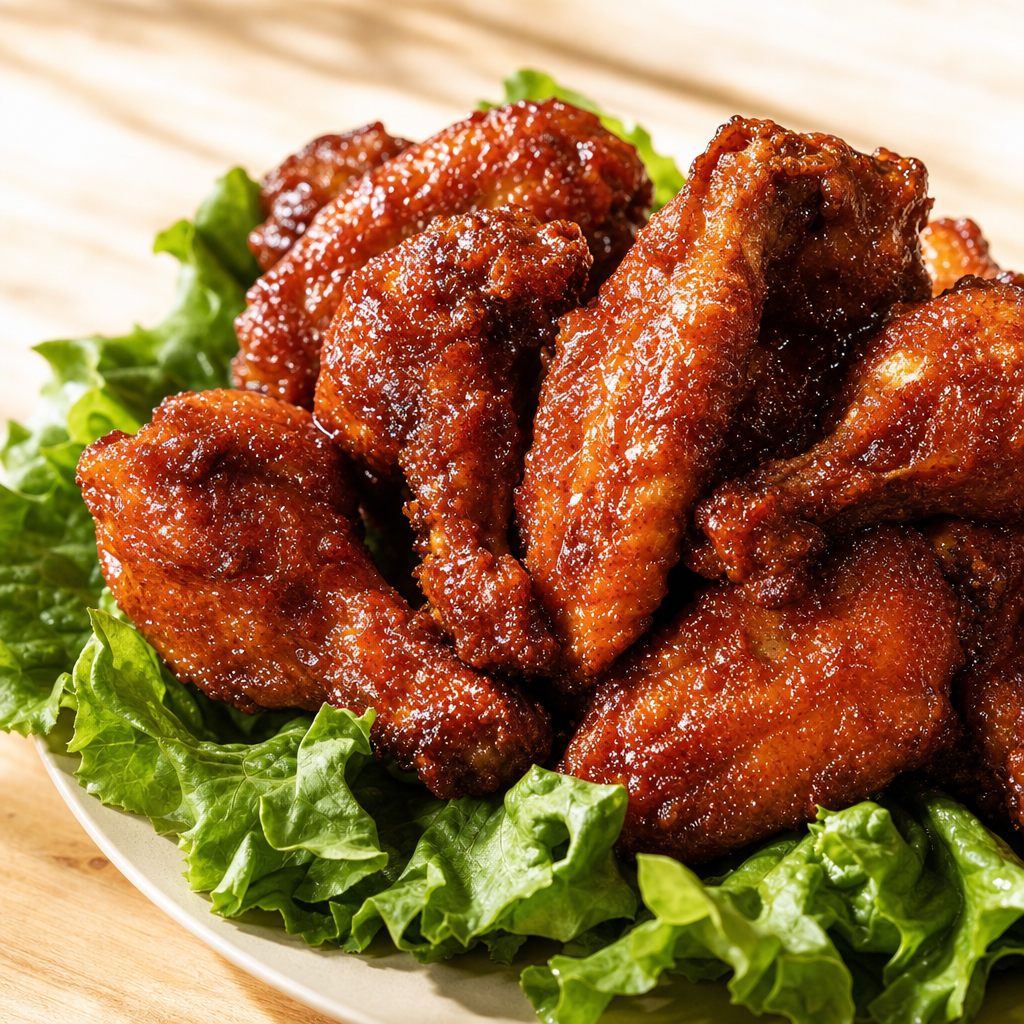 Masala Chicken Wings (6) -Halal.