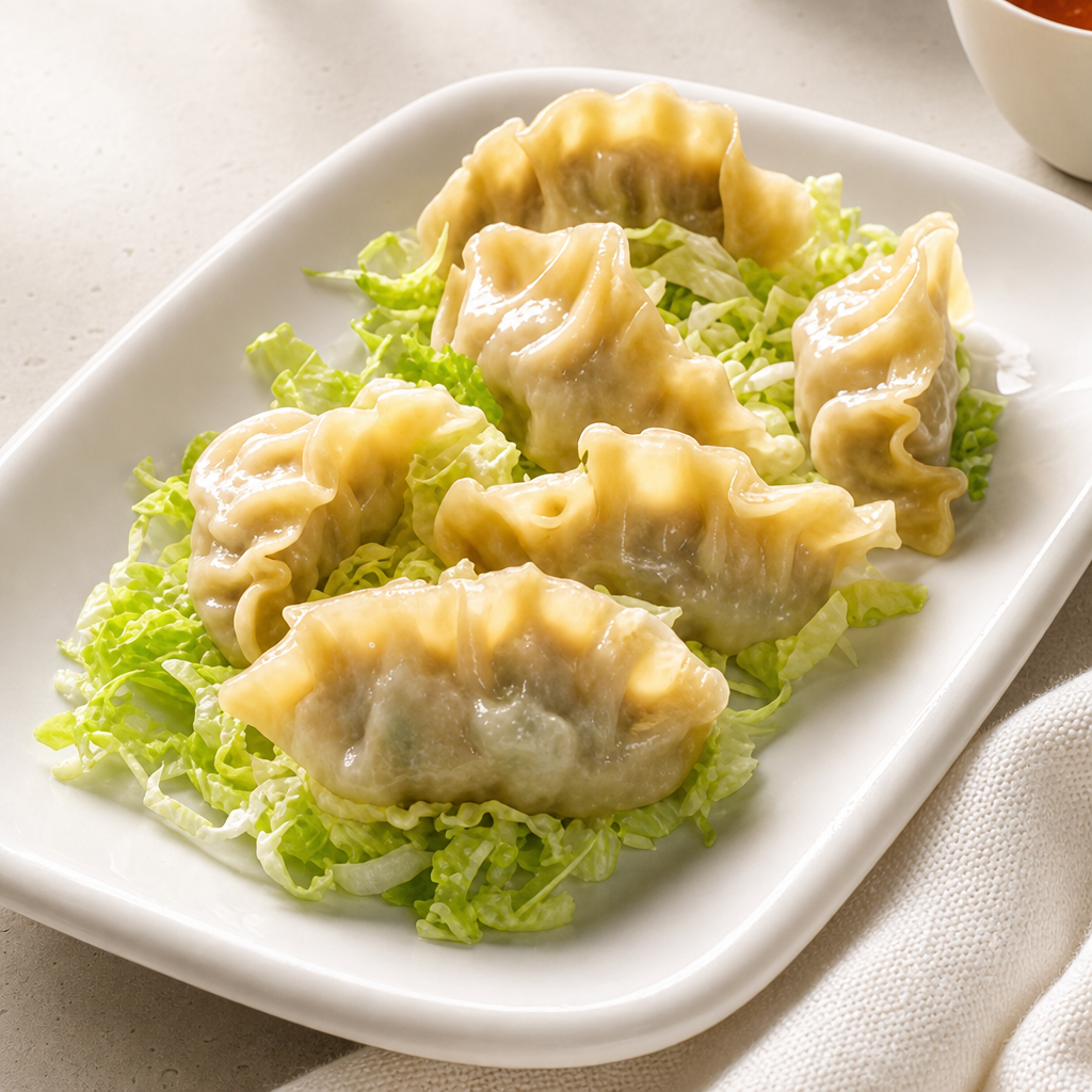Chicken lemon Pepper Dumplings (6)- Halal.