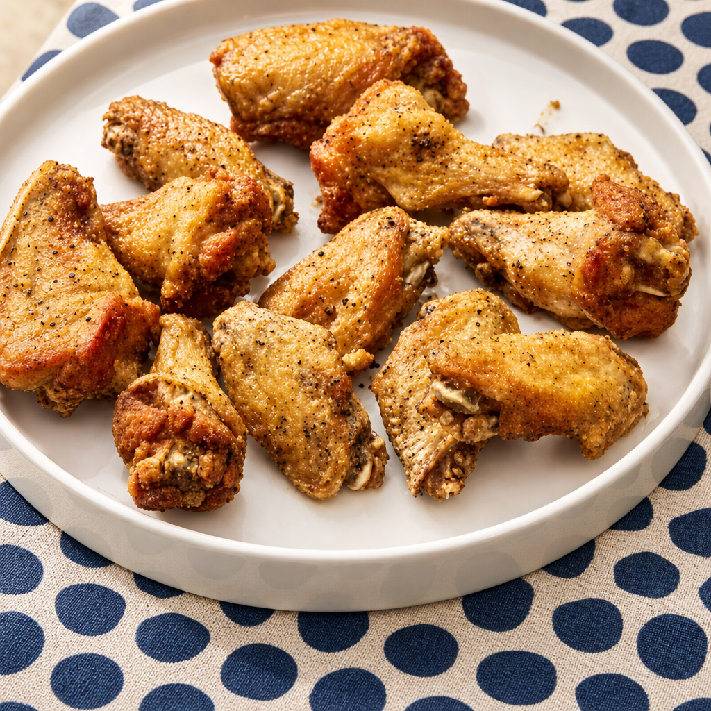 Zesty Lime Pepper Wings (6) -Halal.