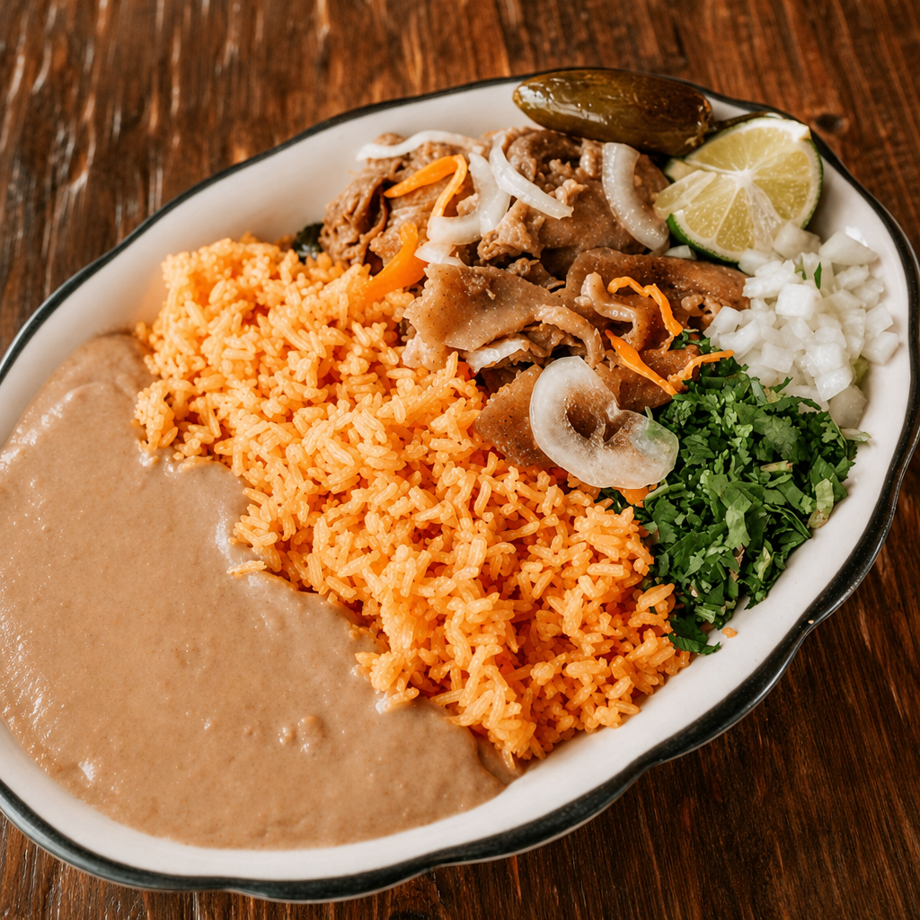 Carnitas Plate.