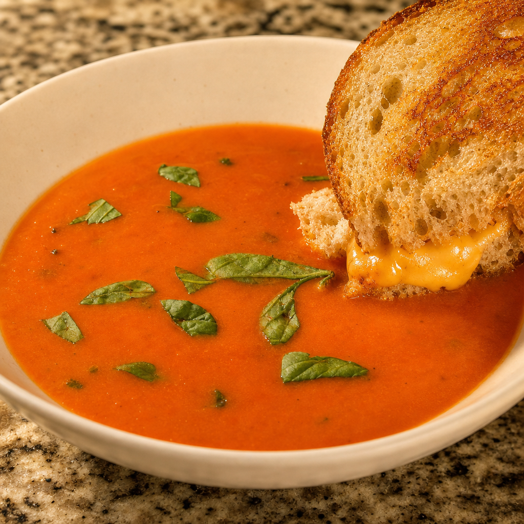 Tomato Basil Soup.