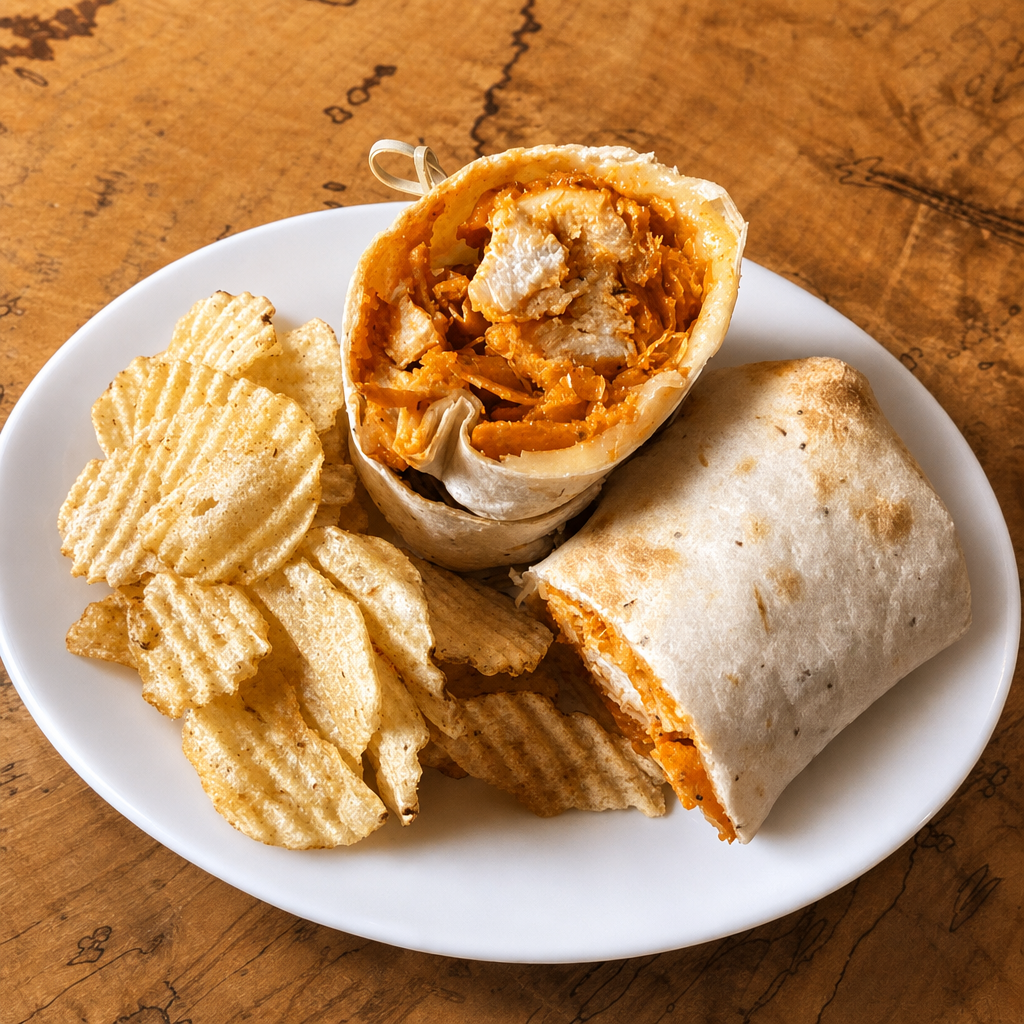 Buffalo Chicken Wrap.