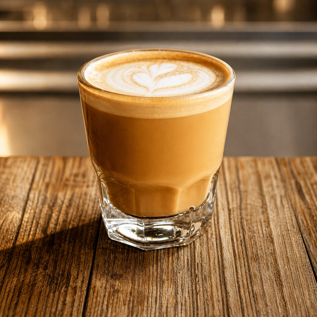 Cortado (hot only).