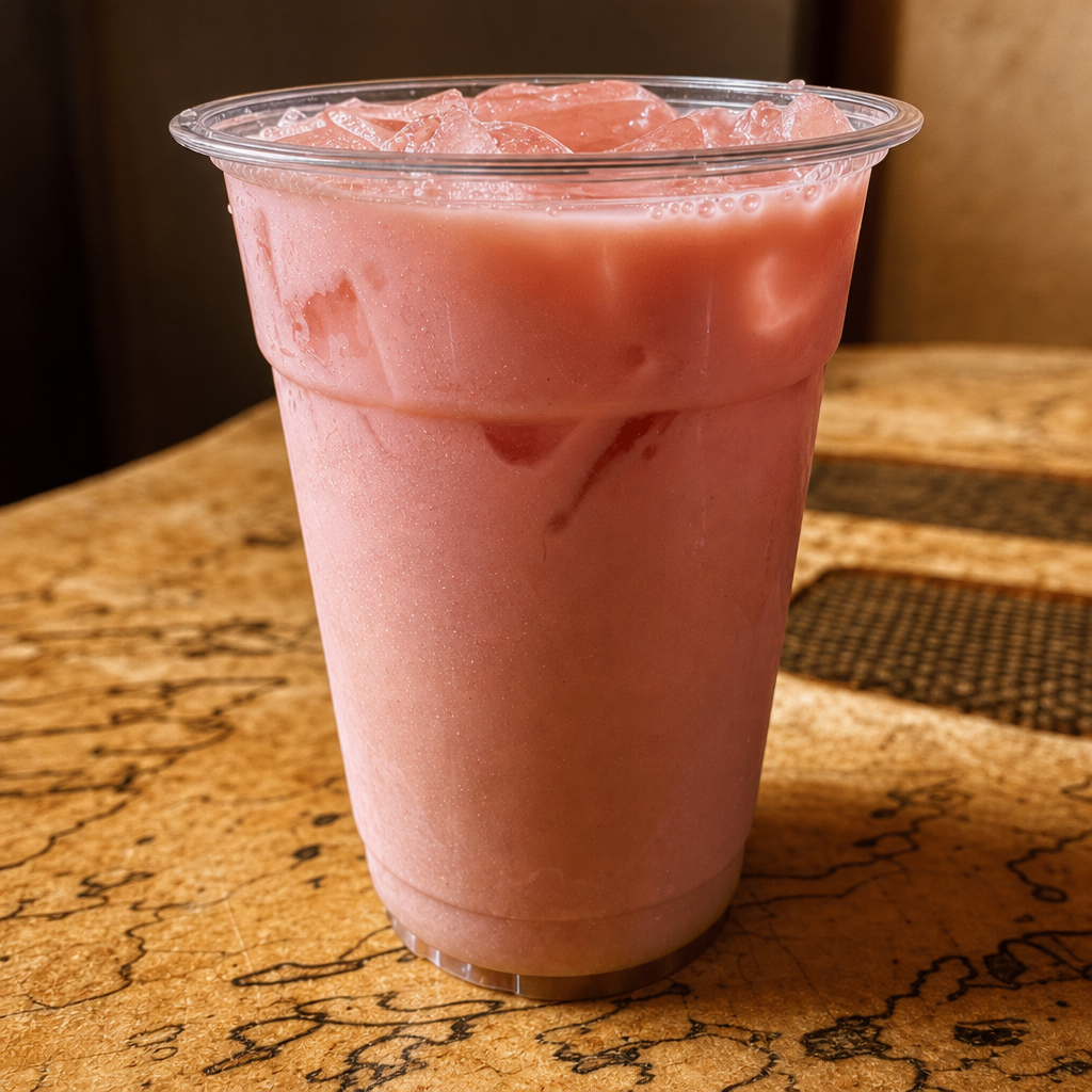 Cherry Vanilla Chai Tea Latte.