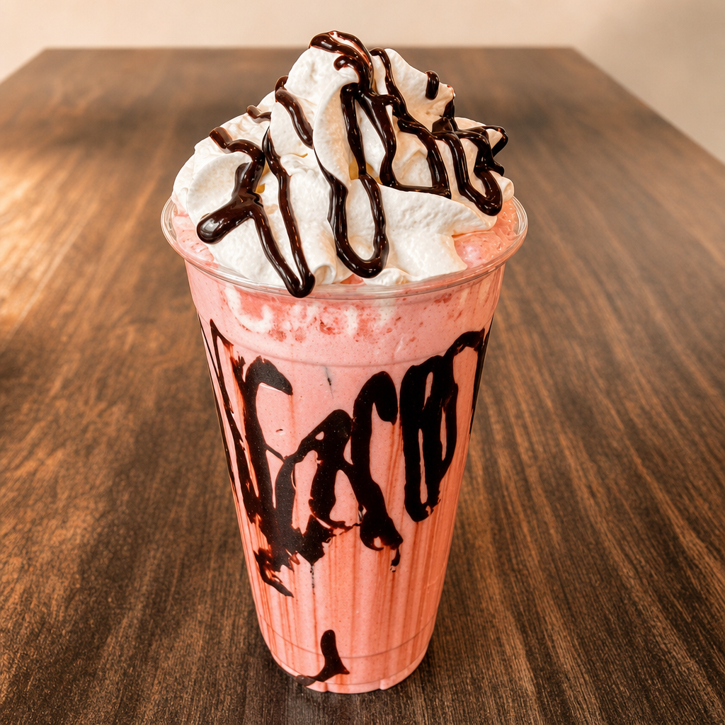Raspberry White Chocolate Mocha.