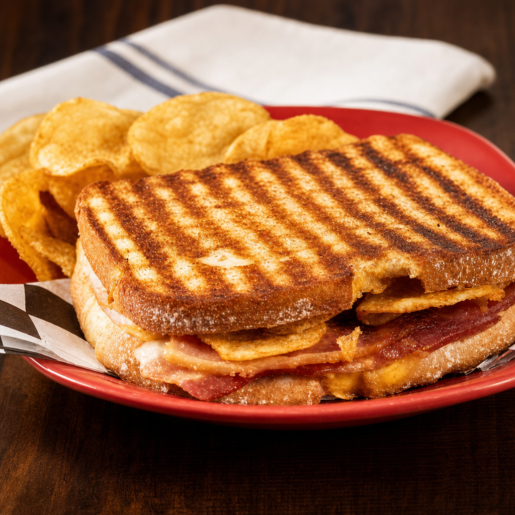 Crunchy Pig Sandwich.