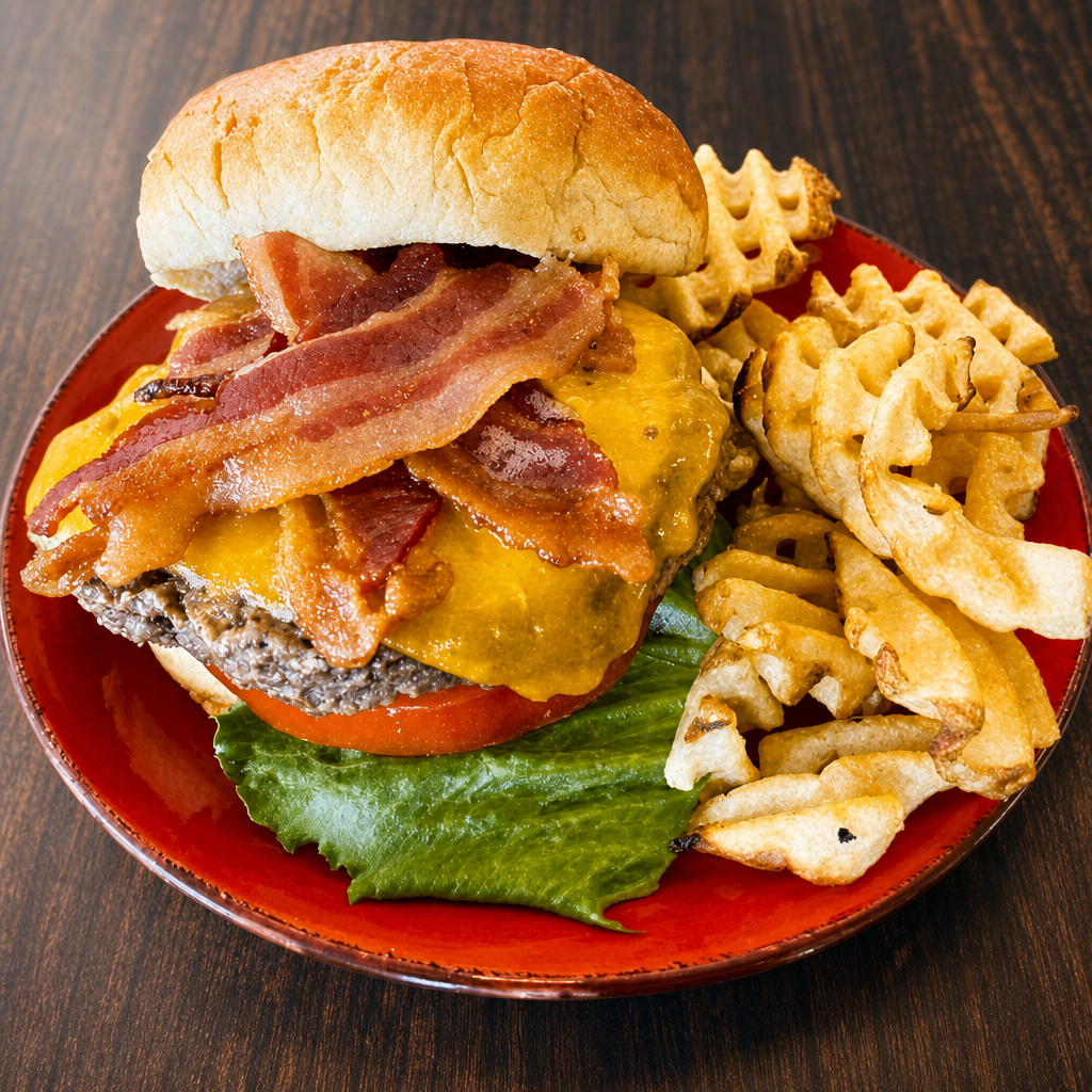 Applewood Bacon Burger.