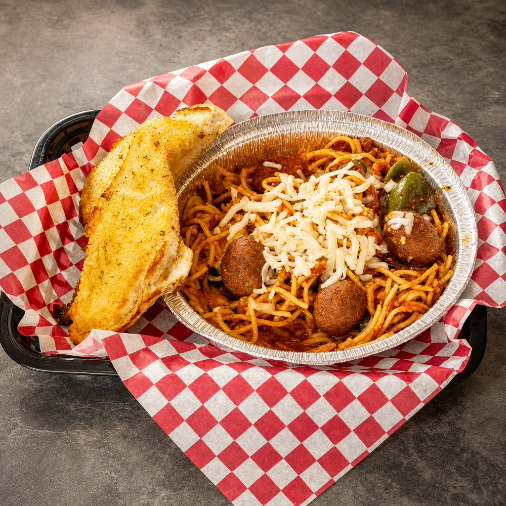 Spaghetti with Meatballs.