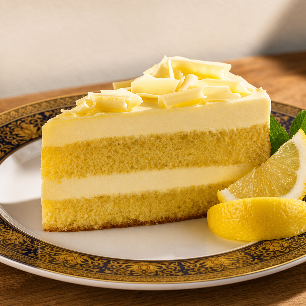 Lemon Mascarpone Cake.