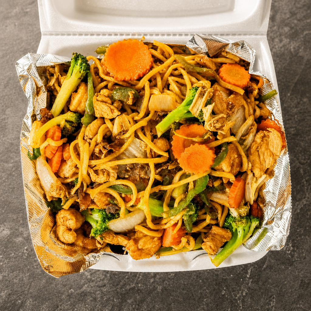 Shrimp Lomein Noodle.