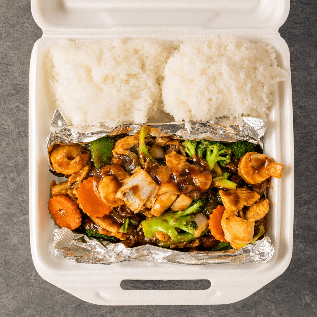 Stir-Fry & Rice.