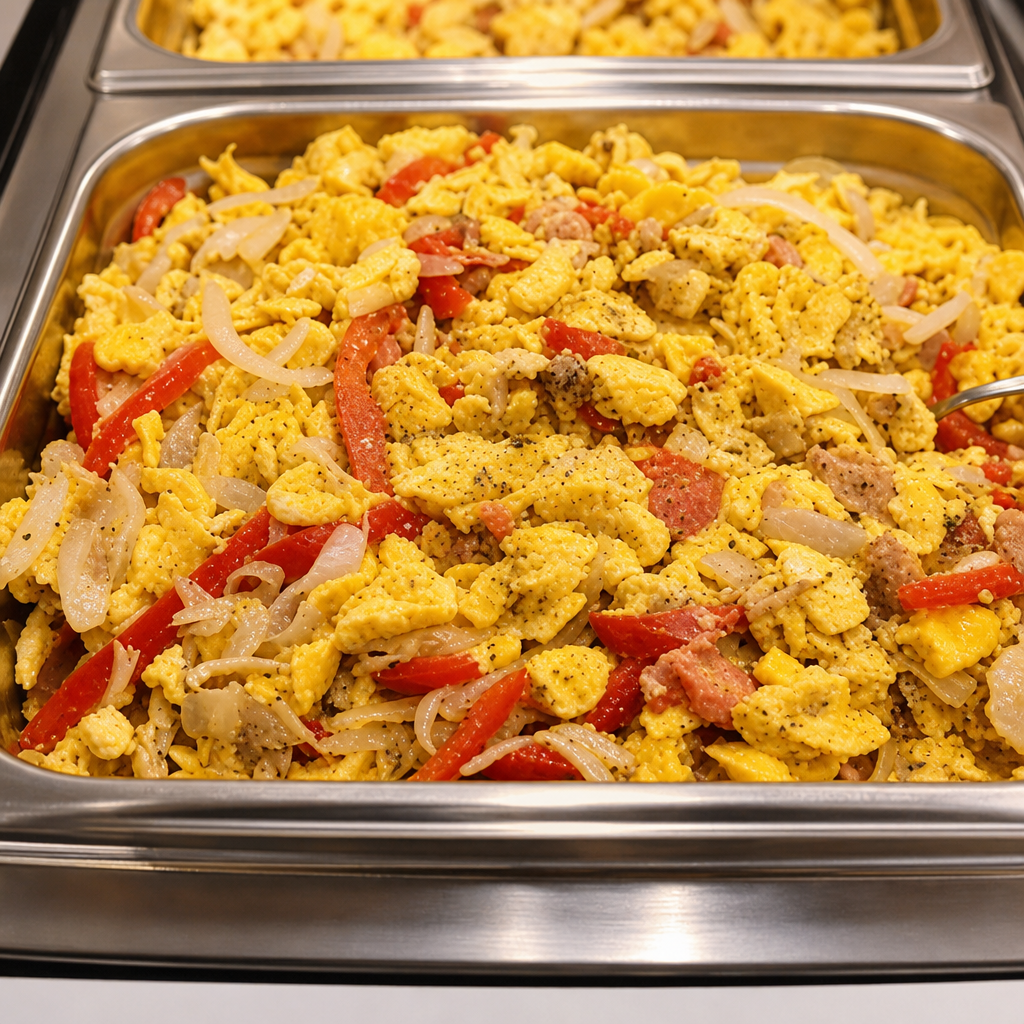 Ackee & Saltfish with Rice & Peas Cabbage and Plantains Served Daily.
