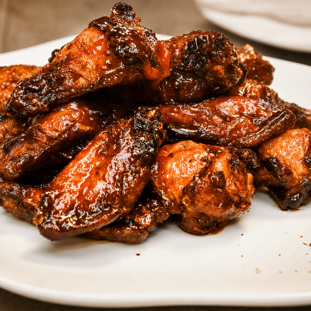 Jerk Wings 10 Pieces with Small Fries.