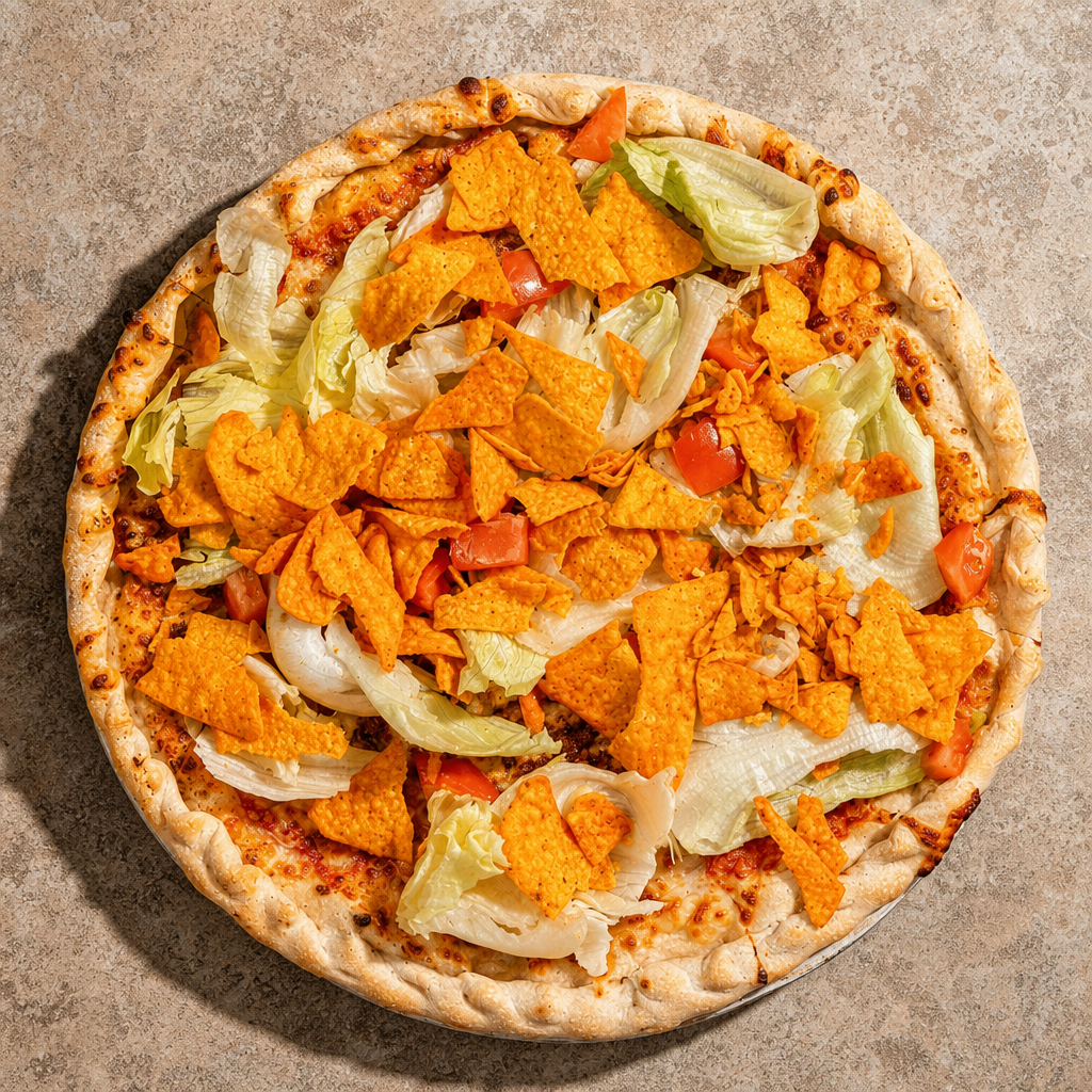 Small Taco Pizza.
