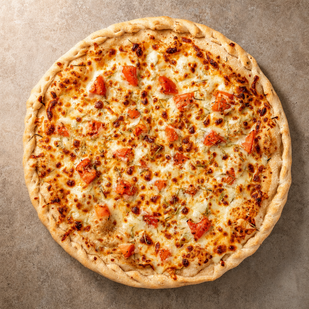 Medium White Pizza.