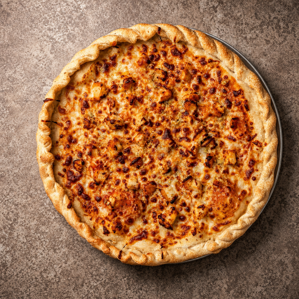 Small Buffalo Chicken Pizza.