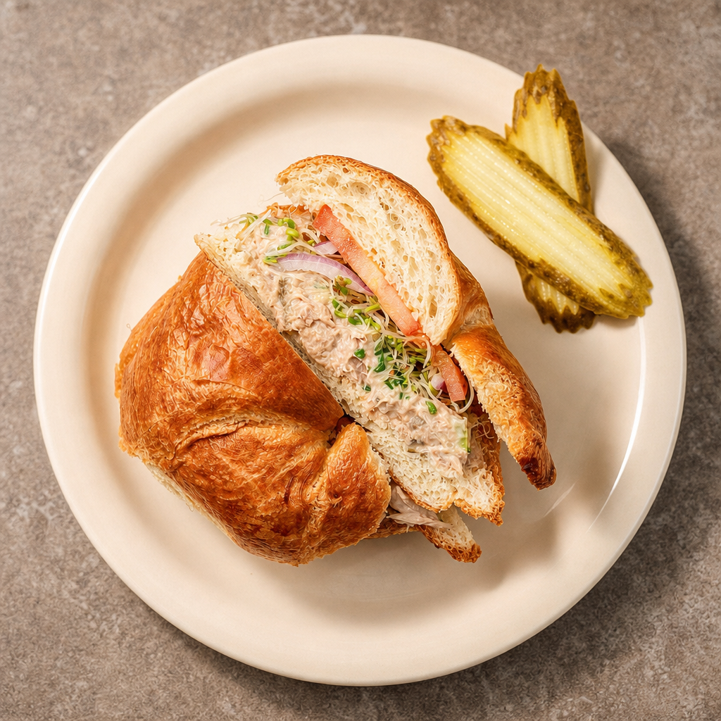 Tuna Salad Croissant.