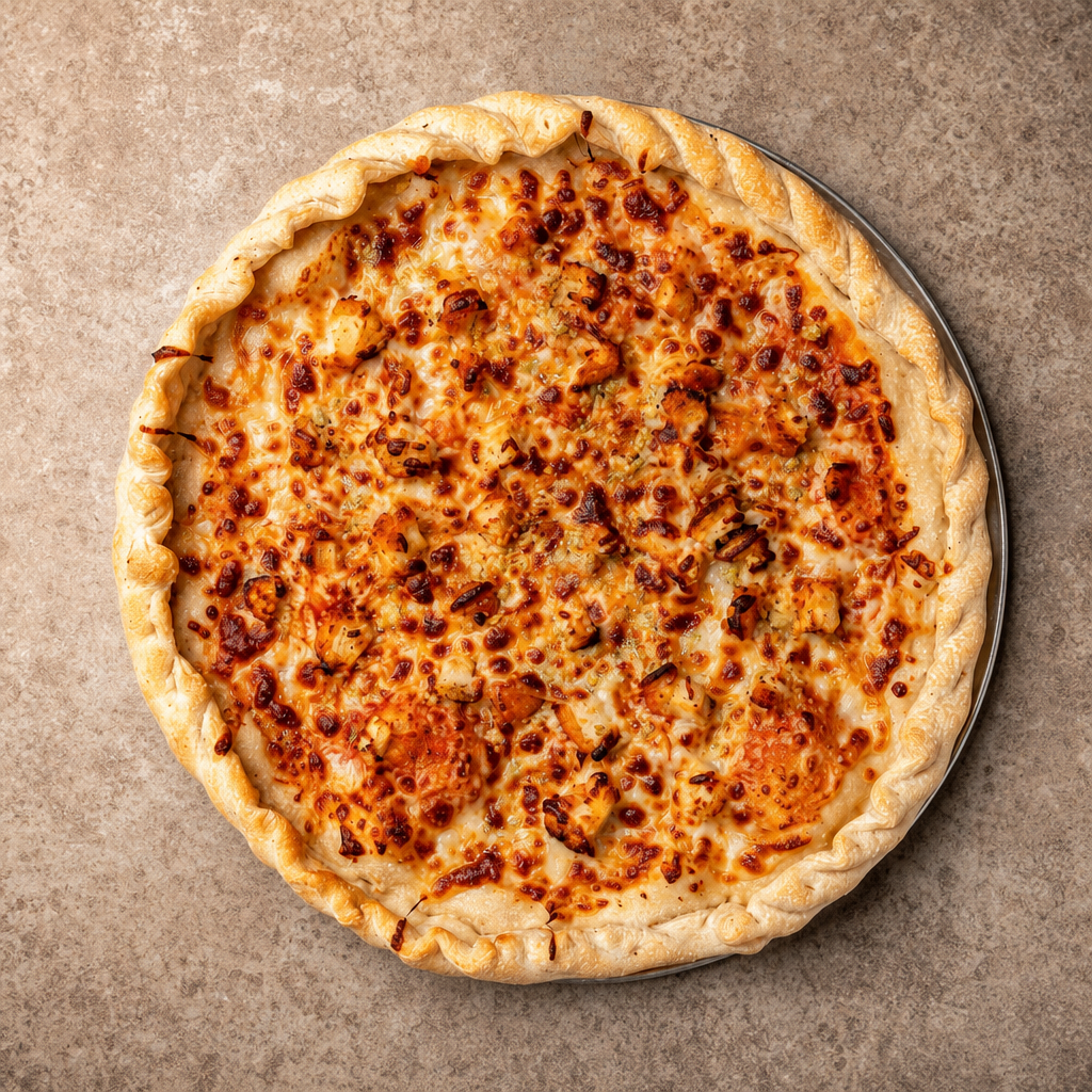XL Buffalo Chicken Pizza.
