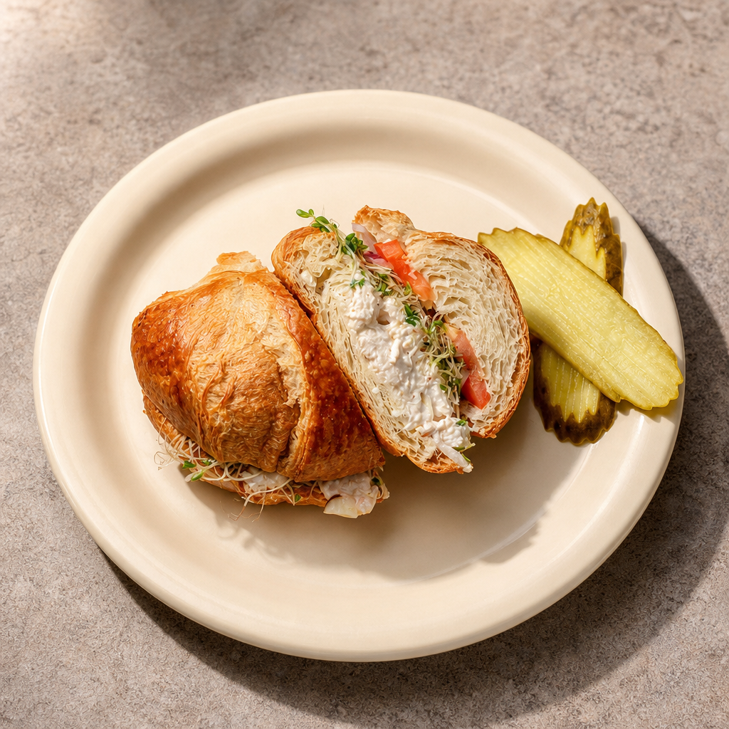 Chicken Salad Croissant.