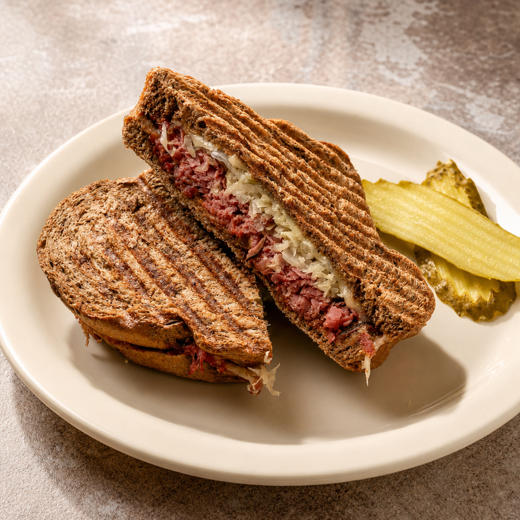 Grilled Reuben Combo.