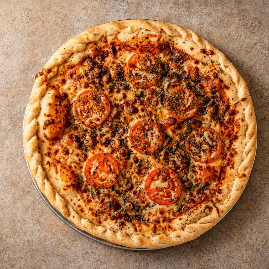 Medium Margherita Pizza.