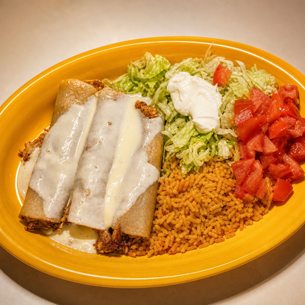 Enchiladas Grilled Steak.