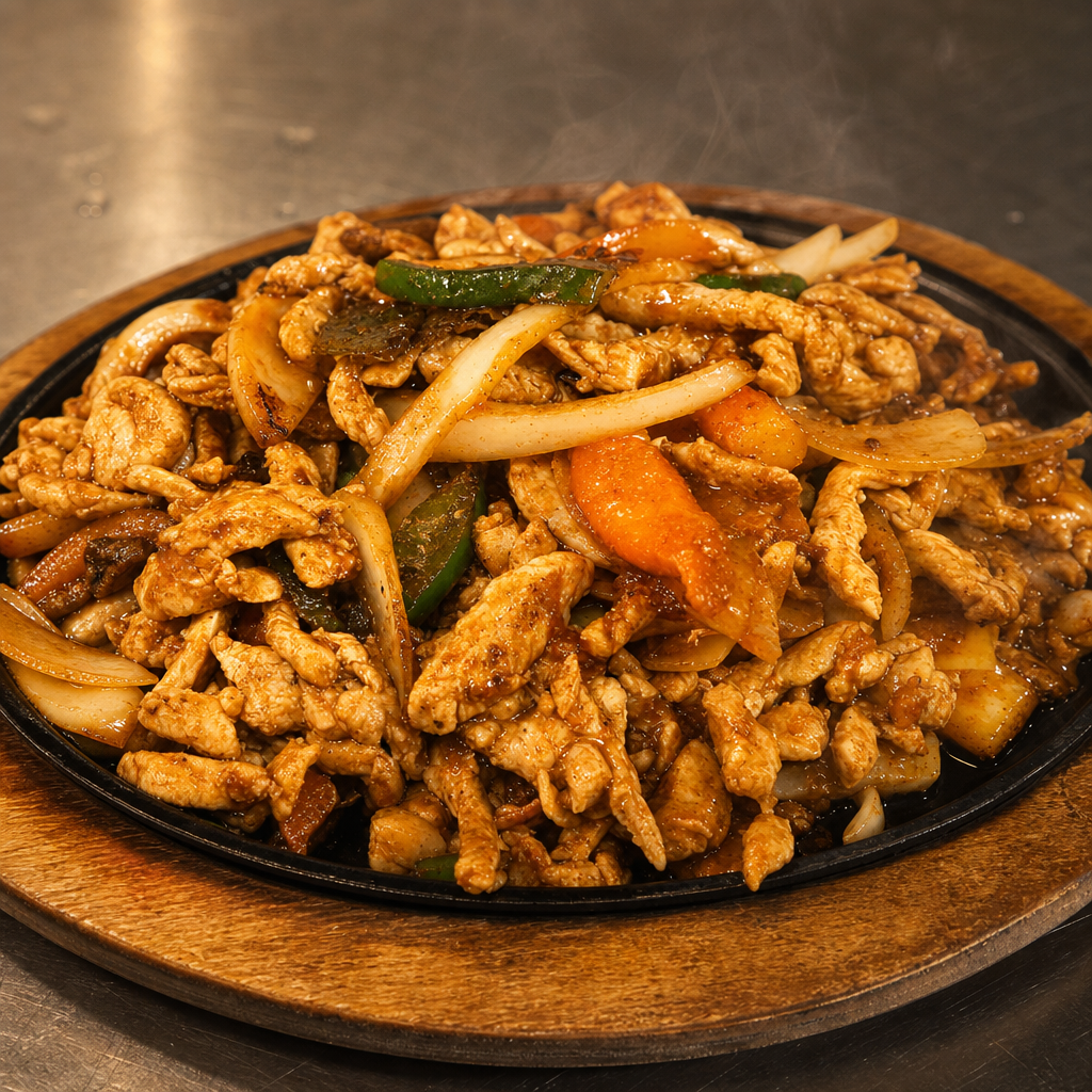 Chicken Fajitas.