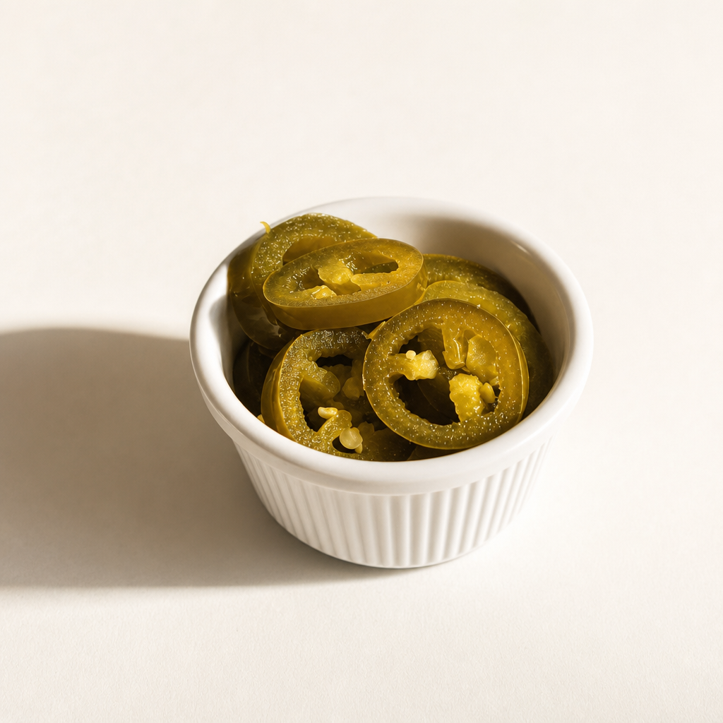 Pickled Jalapeños.