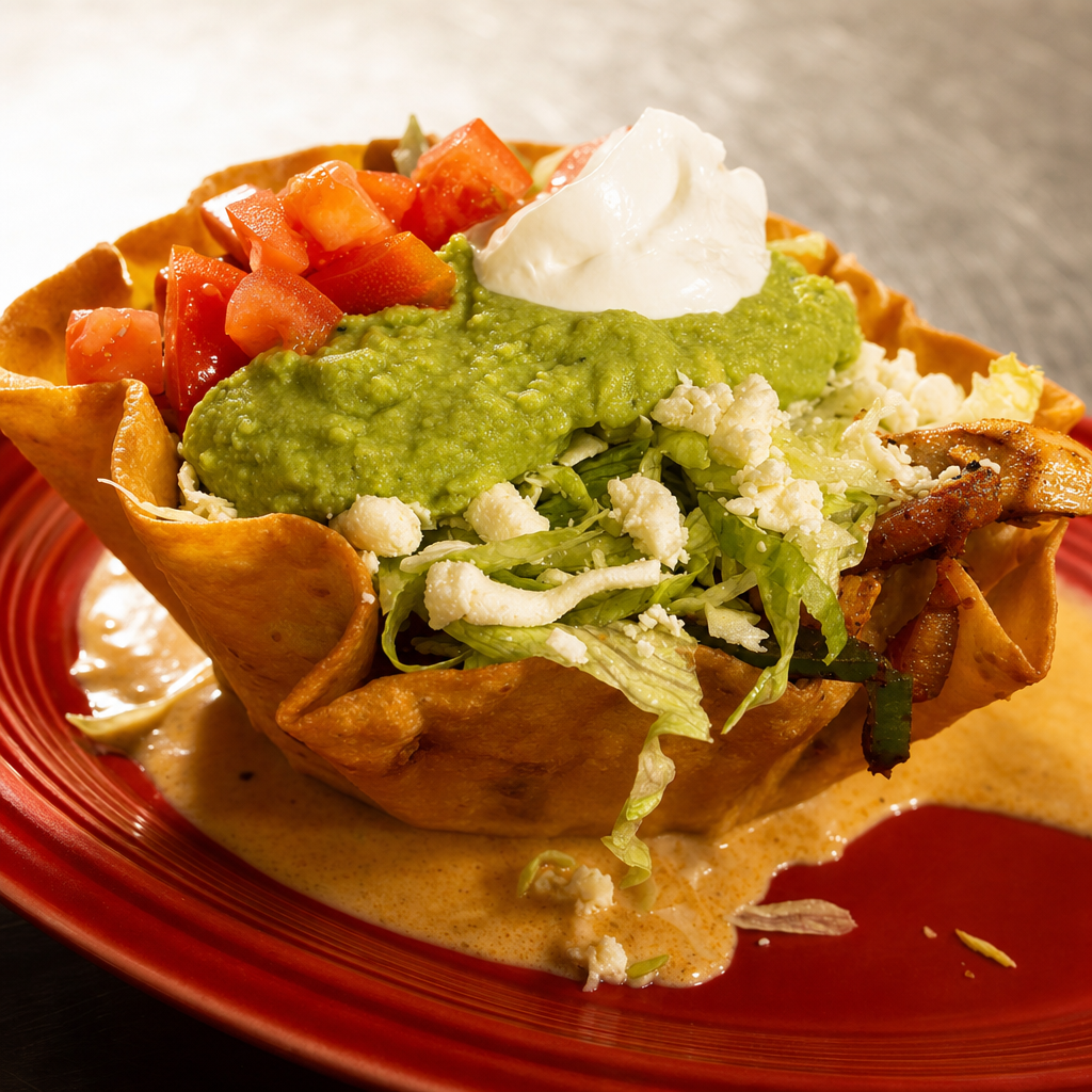 Taco Salad Grilled Chicken.