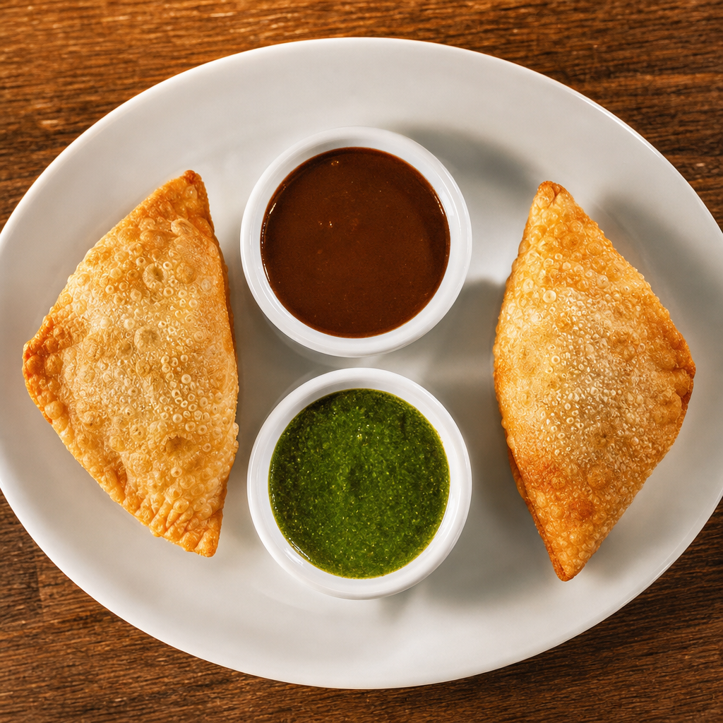 Lamb Samosa.