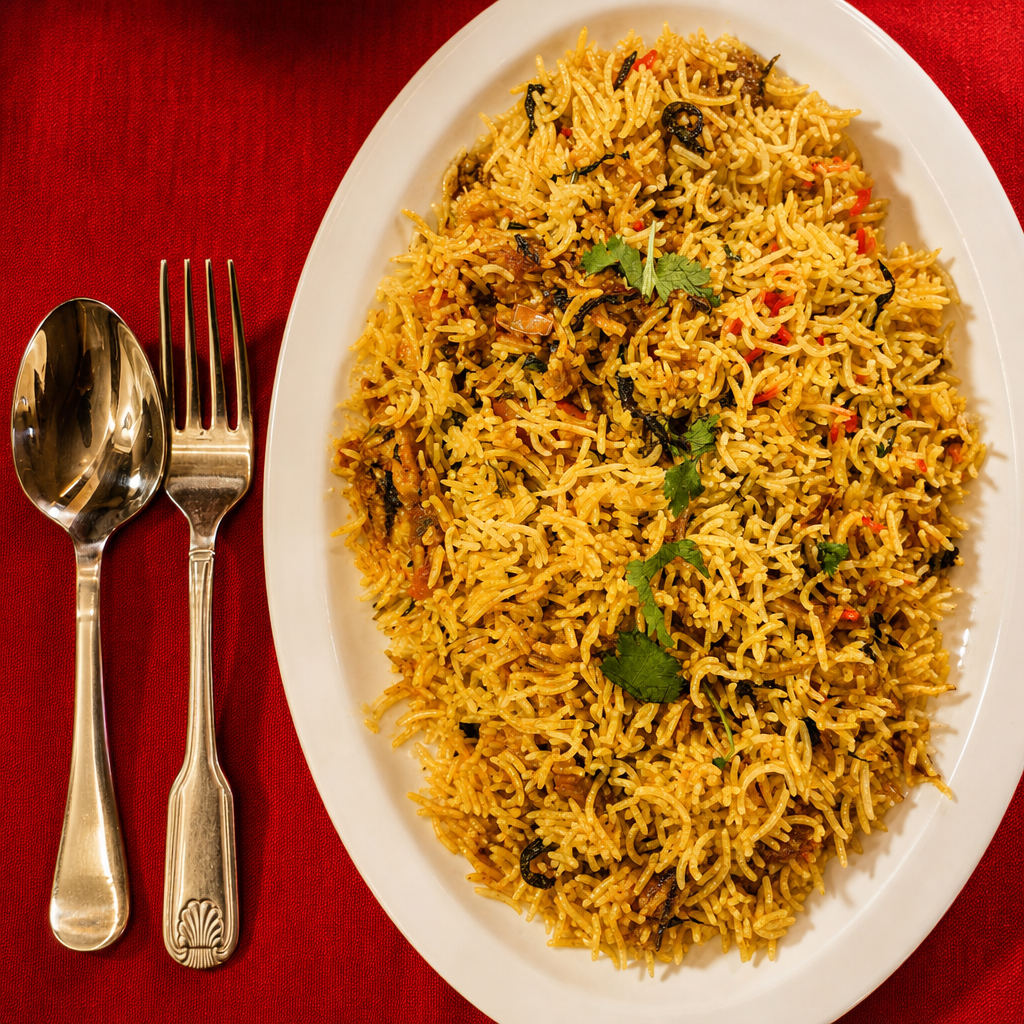 Lamb Biryani.