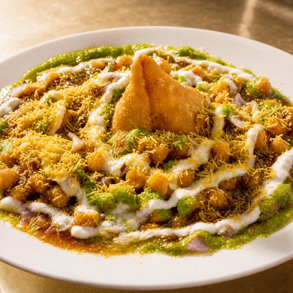 Samosa Chat.