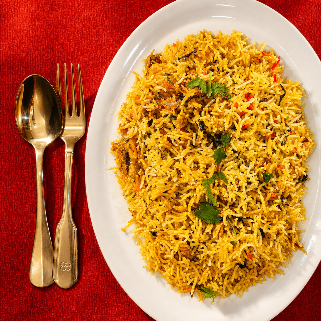 Himalayan Combination Biryani.
