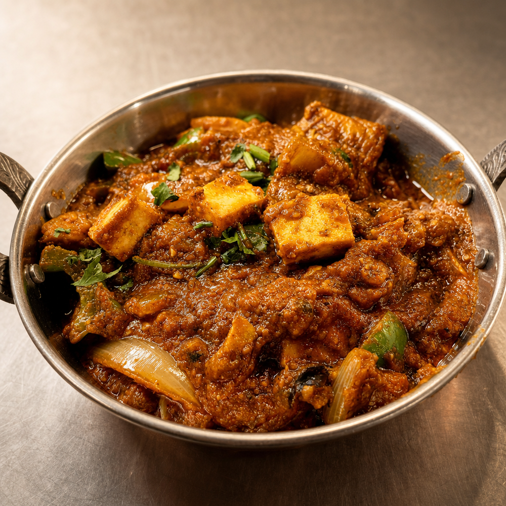 Paneer Kadai.