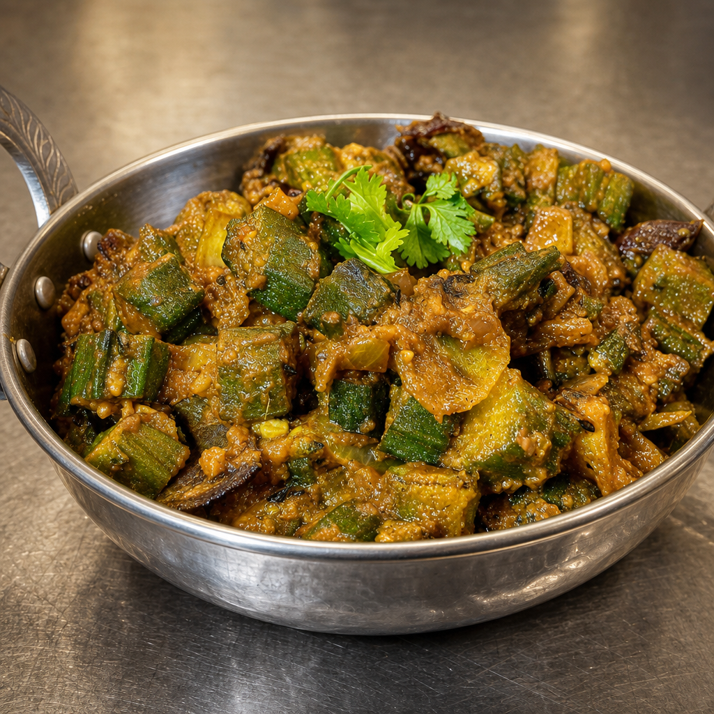 Okra (Bhindi Masala).