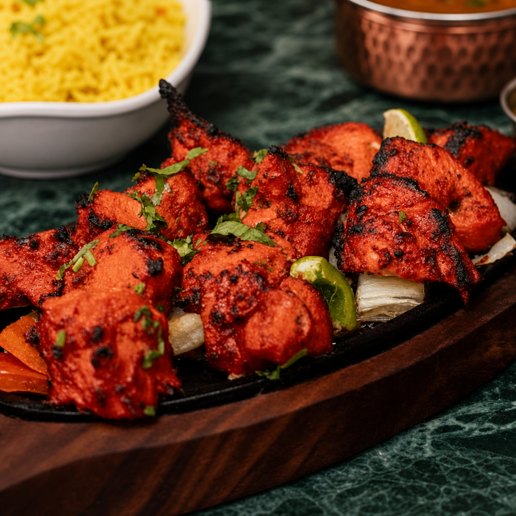 Tandoori Chicken Tikka.