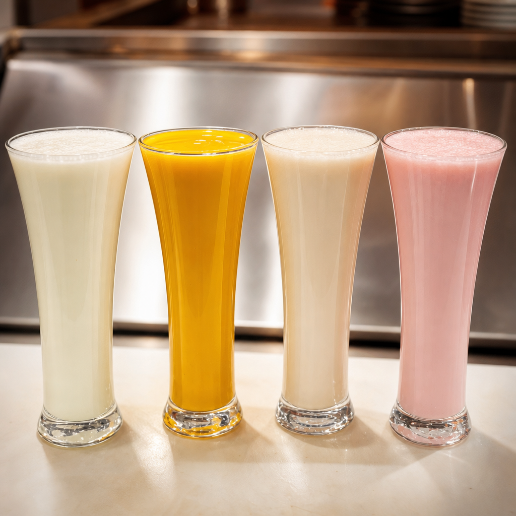 Peach Lassi.