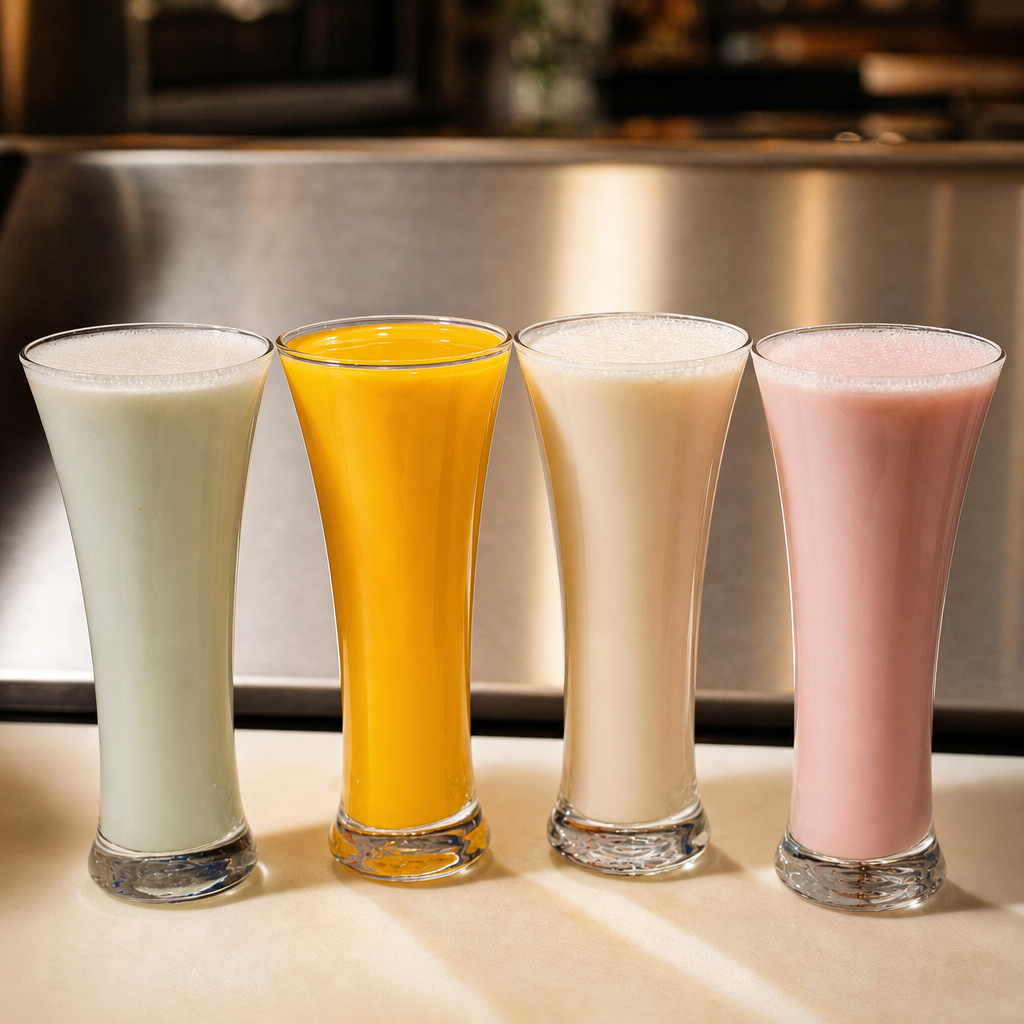 Strawberry Lassi.