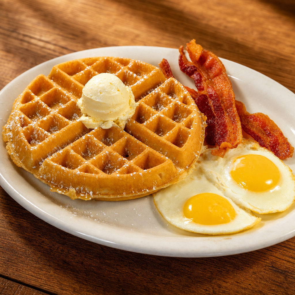 Waffles Combo.