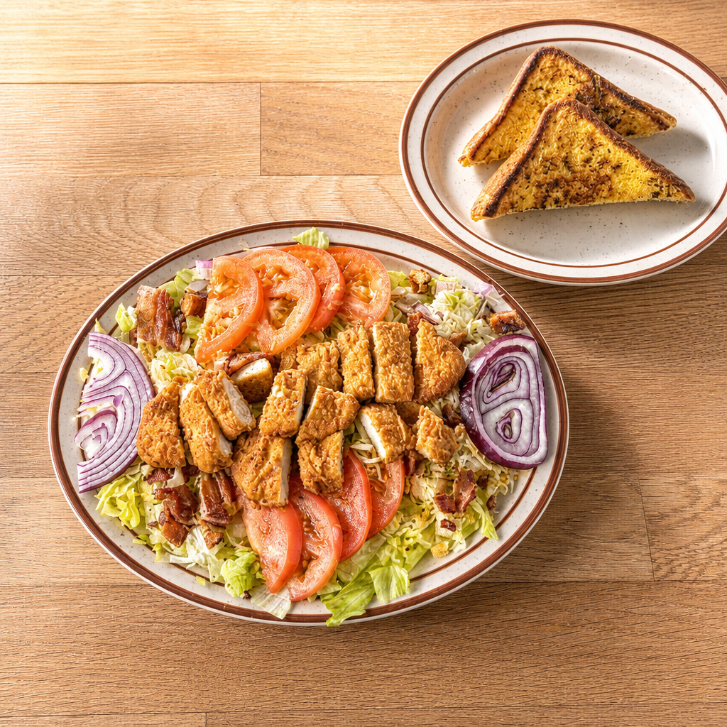 Crispy Chicken Salad.