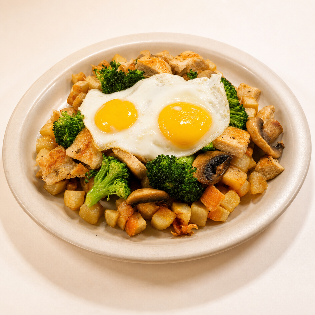 Grilled Chicken Skillet.