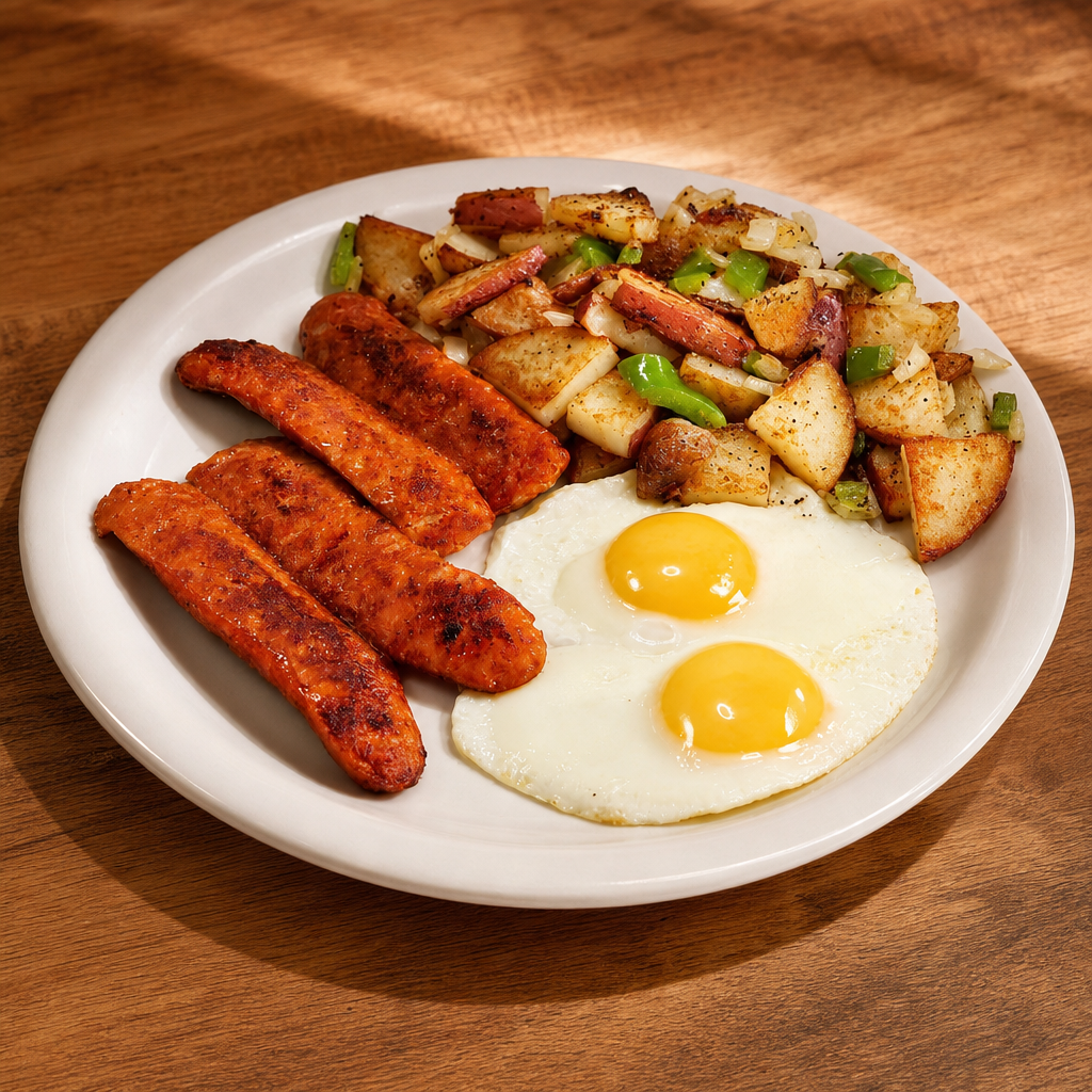 Linguica + 2 Eggs.