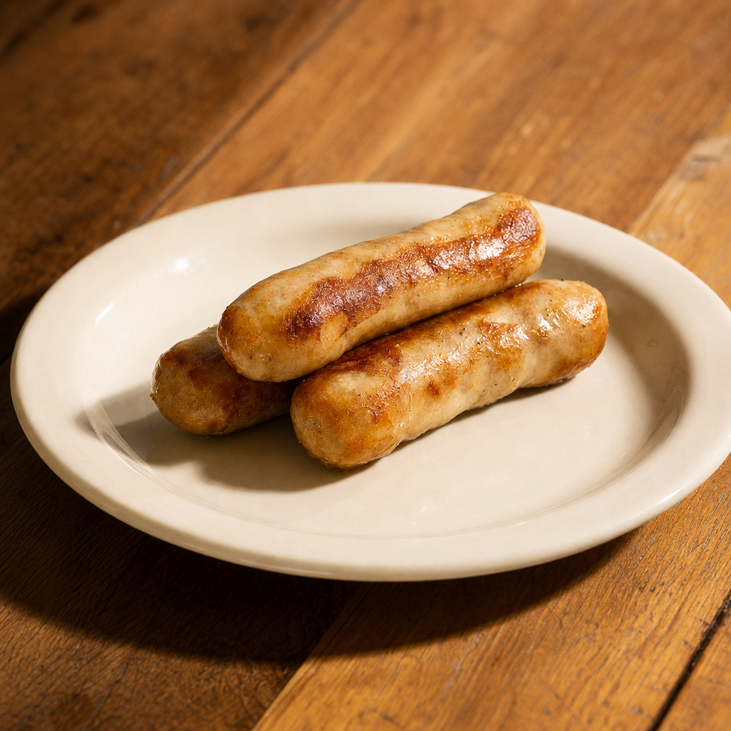 3 Sausage Links.