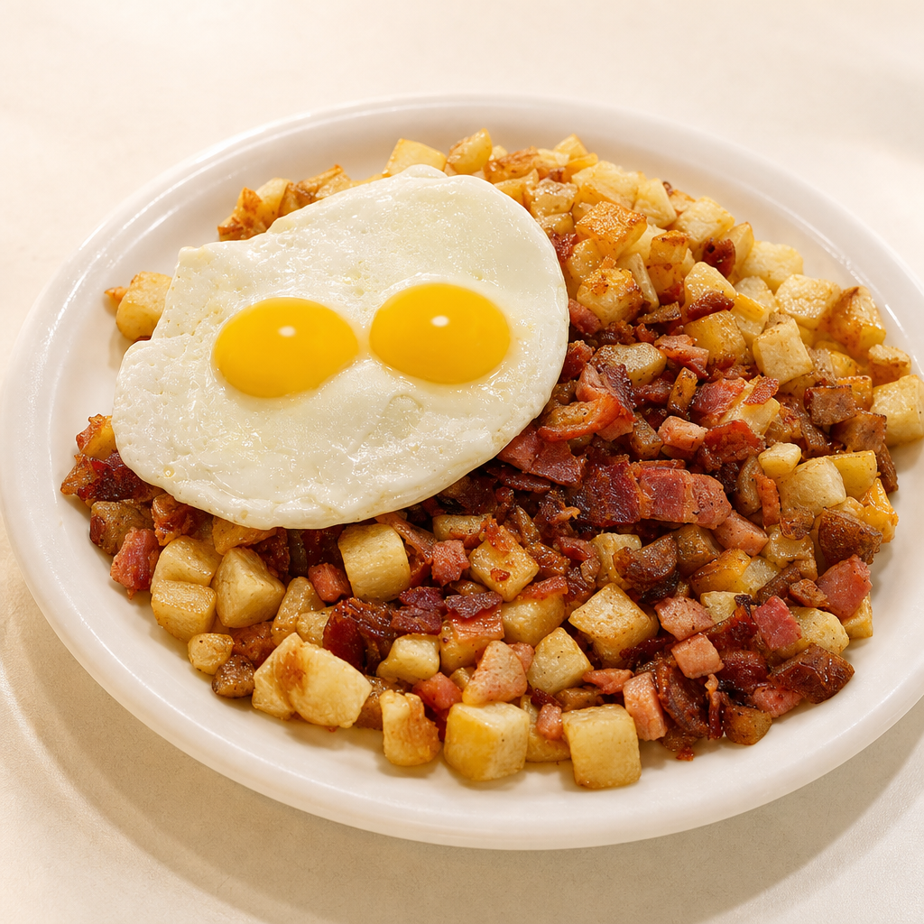 Meat Lovers Skillet.