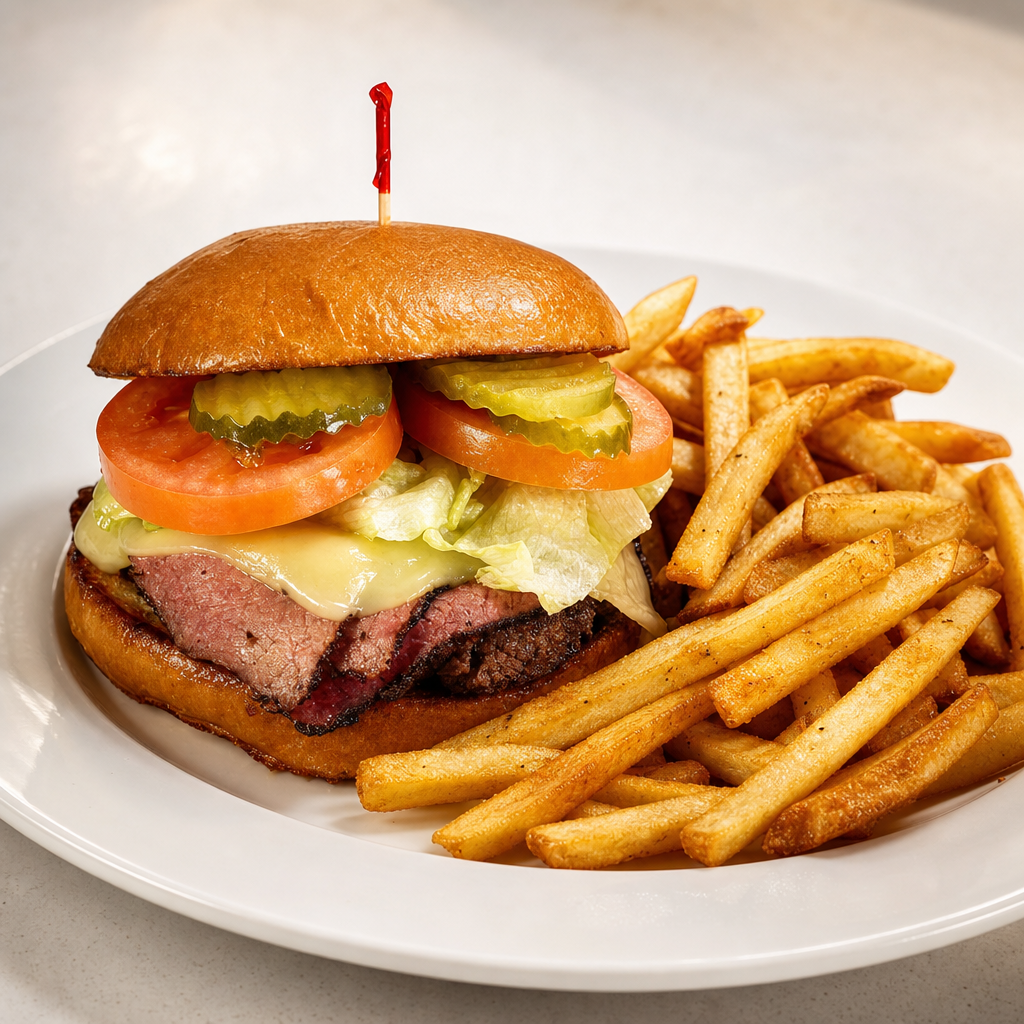 Pastrami Burger.