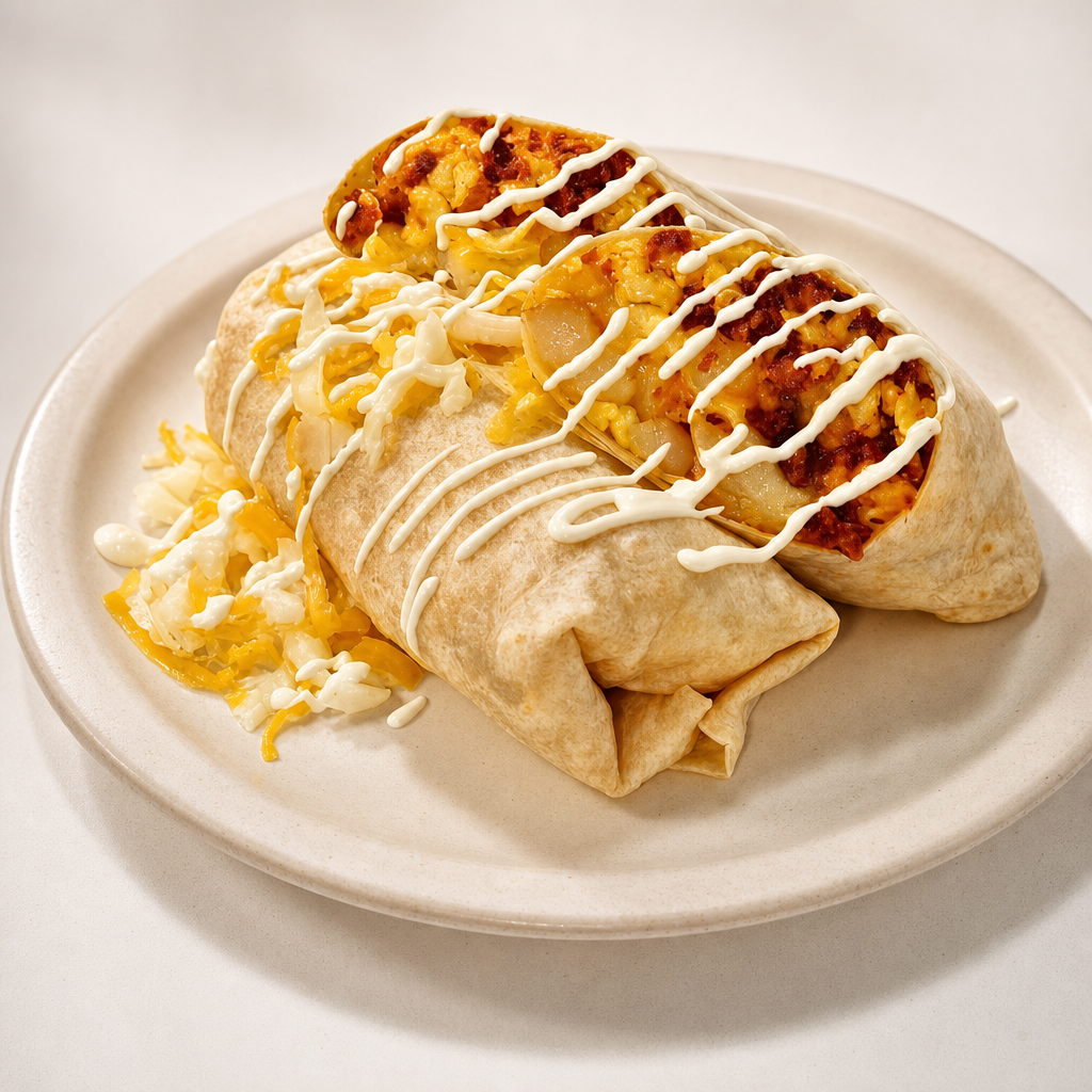 Chorizo Burrito.