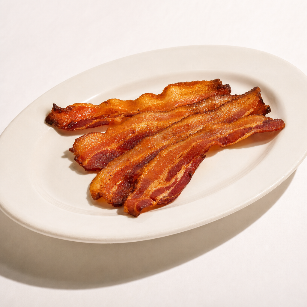 4 Strips of Bacon.